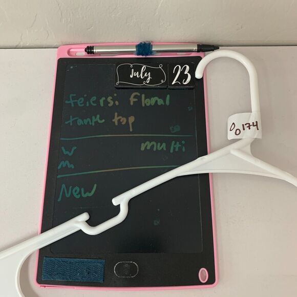 Feiersi Floral Tank Top Womens M Medium Multi Sleeveless Criss Cross Blouse - Picture 10 of 11